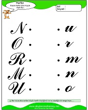 Büyük ve Küçük Sesleri Eşleştir